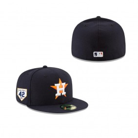 Men's Houston Astros Jackie Robinson Day 2024 59FIFTY Fitted Hat