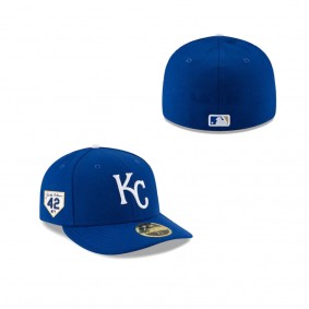 Men's Kansas City Royals Jackie Robinson Day 2024 Low Profile 59FIFTY Fitted Hat