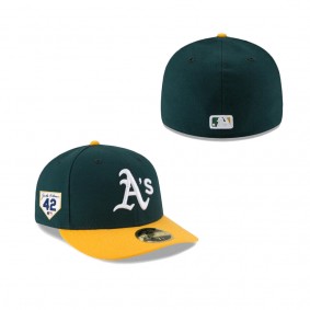 Men's Oakland Athletics Jackie Robinson Day 2024 Low Profile 59FIFTY Fitted Hat