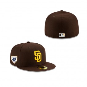 Men's San Diego Padres Jackie Robinson Day 2024 59FIFTY Fitted Hat