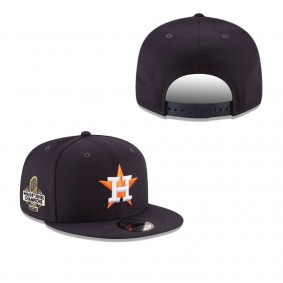 Men's Houston Astros Navy 2022 World Series Champions Side Patch 9FIFTY Snapback Hat