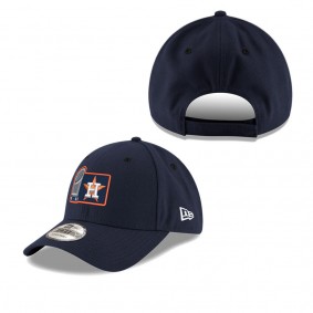 Men's Houston Astros Navy 2022 World Series Champions Trophy 9FORTY Adjustable Hat