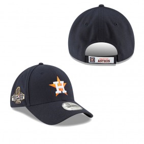 Men's Houston Astros Navy 2022 World Series Champions Side Patch 9FORTY Adjustable Hat