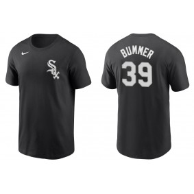 Men's Chicago White Sox Aaron Bummer Black Name & Number T-Shirt
