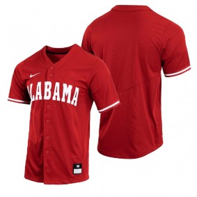 Alabama Crimson Tide Crimson Replica Baseball Jersey