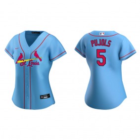 Albert Pujols Women's St. Louis Cardinals Blue Alternate Replica Jersey