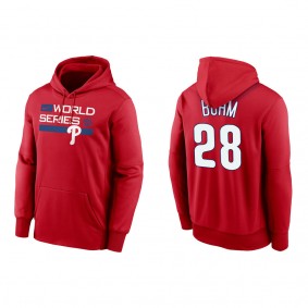 Alec Bohm Philadelphia Phillies Red 2022 World Series Authentic Collection Dugout Pullover Hoodie