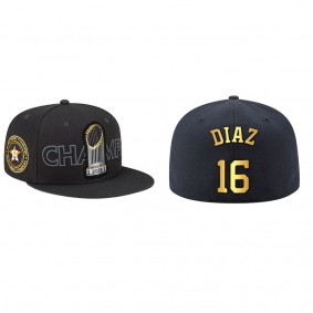 Aledmys Diaz Houston Astros Black 2022 World Series Champions Hat