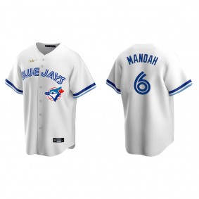 Alek Manoah Men's Toronto Blue Jays White Home Cooperstown Collection Player Jersey