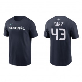 Alexis Diaz National League Navy 2023 MLB All-Star Game Name & Number T-Shirt