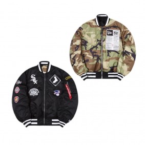 Alpha Industries X Chicago White Sox MA-1 Bomber Jacket