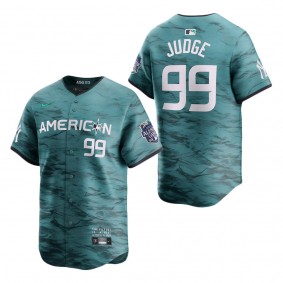 Men's American League Aaron Judge Teal 2023 MLB All-Star Game Limited Player Jersey