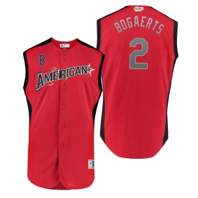 2019 MLB All-Star Game Workout American League Xander Bogaerts Red Jersey