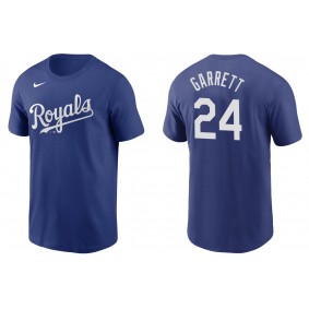 Men's Kansas City Royals Amir Garrett Royal Name & Number T-Shirt