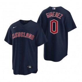Cleveland Guardians Andres Gimenez Nike Navy Replica Jersey