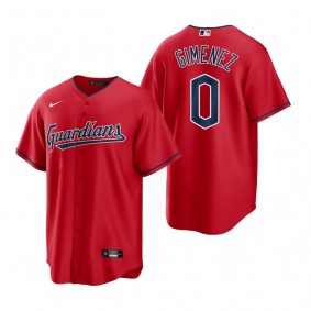 Men's Cleveland Guardians Andres Gimenez Nike Red Replica Jersey