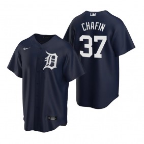 Detroit Tigers Andrew Chafin Nike Navy Replica Alternate Jersey
