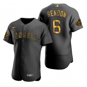 Los Angeles Angels Anthony Rendon Authentic Black 2022 MLB All-Star Game Jersey