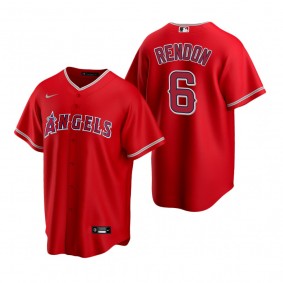 Los Angeles Angels Anthony Rendon Nike Red Replica Alternate Jersey