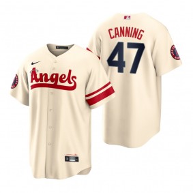 Los Angeles Angels Griffin Canning Cream 2022 City Connect Replica Jersey
