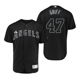 Los Angeles Angels Griffin Canning Griff Black 2019 Players' Weekend Authentic Jersey