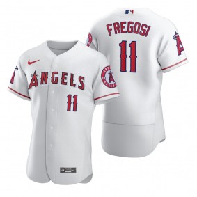 Los Angeles Angels Jim Fregosi Nike White Retired Player Authentic Jersey
