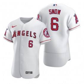 Los Angeles Angels JT Snow Nike White Retired Player Authentic Jersey