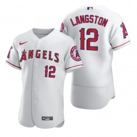 Los Angeles Angels Mark Langston Nike White Retired Player Authentic Jersey