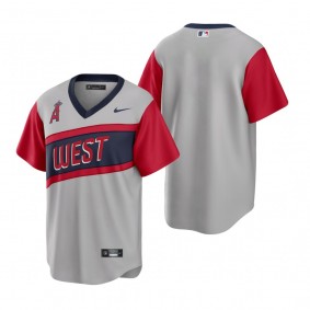 Los Angeles Angels Nike Gray 2021 Little League Classic Road Replica Jersey