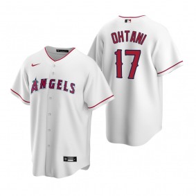 Los Angeles Angels Shohei Ohtani Nike White Replica Home Jersey