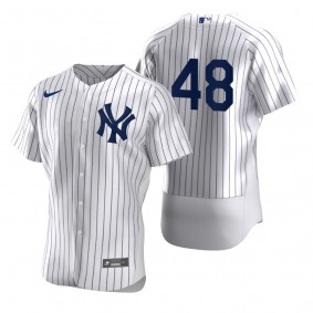 Men's New York Yankees Anthony Rizzo Nike White Authentic Home Jersey