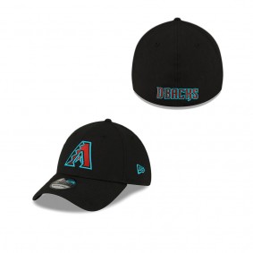 Men's Arizona Diamondbacks Black 2023 Alternate Authentic Collection On-Field 39THIRTY Flex Hat