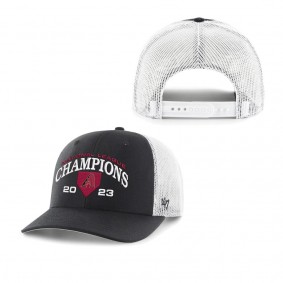 Men's Arizona Diamondbacks '47 Black 2023 National League Champions Trucker Adjustable Hat