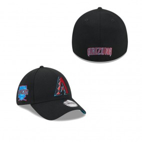 Men's Arizona Diamondbacks Black 2023 MLB Father's Day 39THIRTY Flex Hat