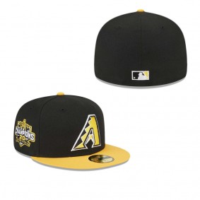Men's Arizona Diamondbacks Black Gold 59FIFTY Fitted Hat