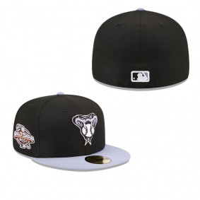 Men's Arizona Diamondbacks Black Side Patch 59FIFTY Fitted Hat