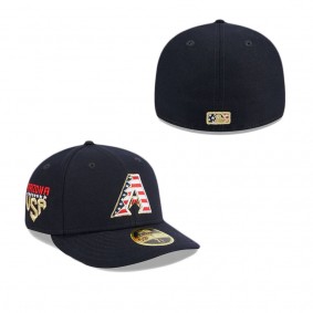 Arizona Diamondbacks Independence Day 2023 Low Profile 59FIFTY Fitted Hat
