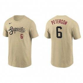 Men's Arizona Diamondbacks Jace Peterson Gold City Connect T-Shirt