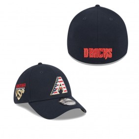 Men's Arizona Diamondbacks Navy 2023 Fourth of July 39THIRTY Flex Fit Hat