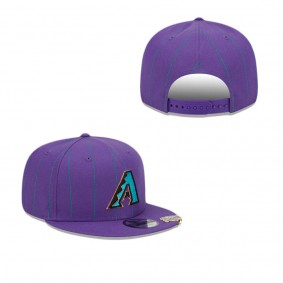 Arizona Diamondbacks Pinstripe Visor Clip 9FIFTY Snapback Hat