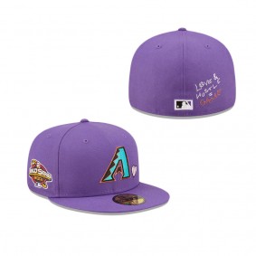 Arizona Diamondbacks Team Heart 59FIFTY Fitted Hat