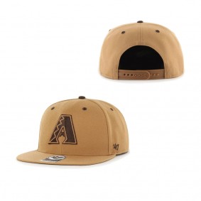 Men's Arizona Diamondbacks Toffee Captain Snapback Hat