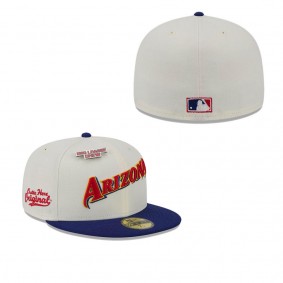 Men's Arizona Diamondbacks White Big League Chew Original 59FIFTY Fitted Hat