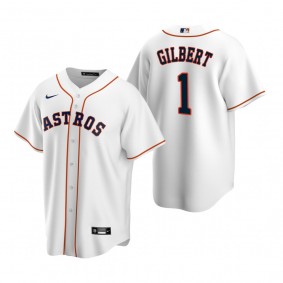 Houston Astros Drew Gilbert White 2022 MLB Draft Home Replica Jersey