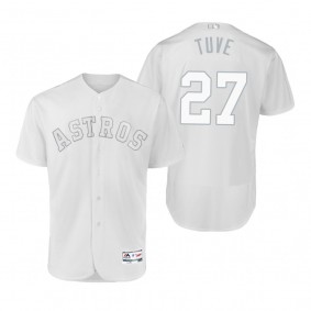 Astros Jose Altuve Tuve White 2019 Players' Weekend Authentic Jersey