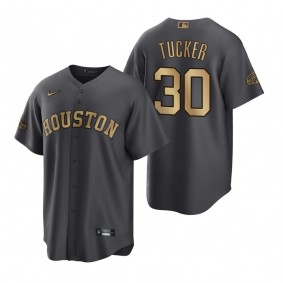 Houston Astros Kyle Tucker Charcoal 2022 MLB All-Star Game Replica Jersey