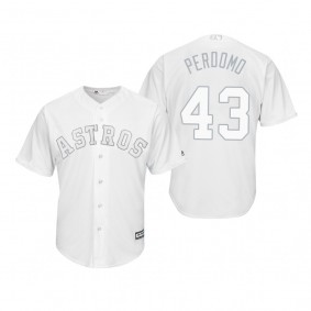 Houston Astros Lance McCullers Perdomo White 2019 Players' Weekend Replica Jersey