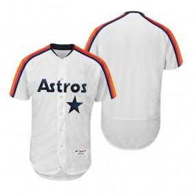 Houston Astros Majestic White Turn Back The Clock 1989 Authentic Jersey