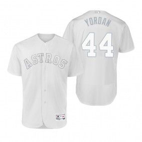 Houston Astros Yordan Alvarez Yordan White 2019 Players' Weekend Authentic Jersey