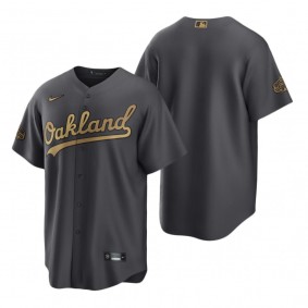 Oakland Athletics Charcoal 2022 MLB All-Star Game Replica Jersey